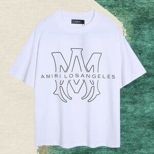AMIRI men's white short sleeve
